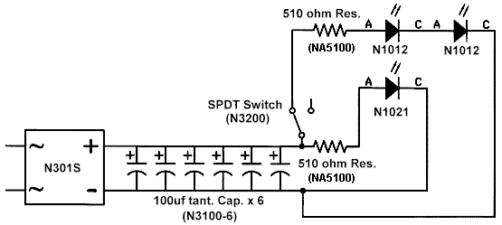 Wiring Diagram For An Led 6 Bulb Light Bar With A Red from www.ngineering.com